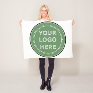 personalised Modern, Minimalist, & Elegant Fleece Blanket