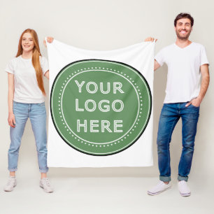 personalised Modern, Minimalist, & Elegant Fleece Blanket