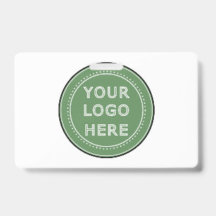 personalised Modern, Minimalist, & Elegant ID Badge