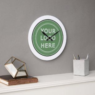 personalised Modern, Minimalist, & Elegant  Large Clock