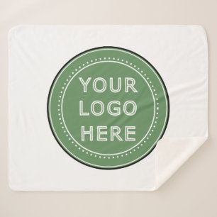 personalised Modern, Minimalist, & Elegant Sherpa Blanket