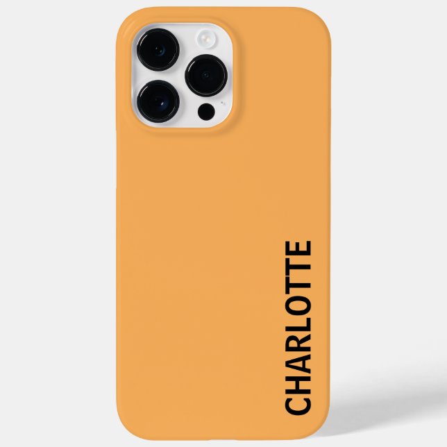 Personalised Modern Name Case-Mate iPhone Case (Back)