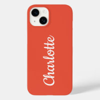 Personalised Modern Orange