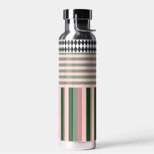 Personalised Modern Pattern Water Bottle