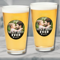 Personalised Modern Photo Best Dad