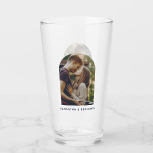Personalised Modern Photo Keepsake Glass