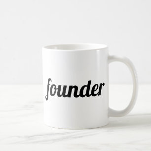 Personalised modern professional boss founder coffee mug