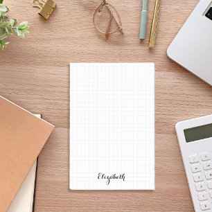 Personalised Modern Squares Home Office Business Post-it Notes