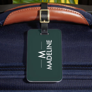  Personalised Modern Stylish Trendy  Luggage Tag