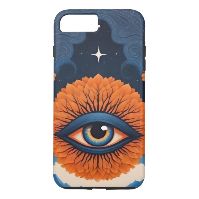 Personalised Modern Third eye Case-Mate iPhone Case (Back)