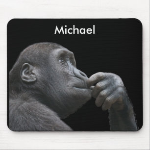 Personalised Monkey Business Mouse Pad
