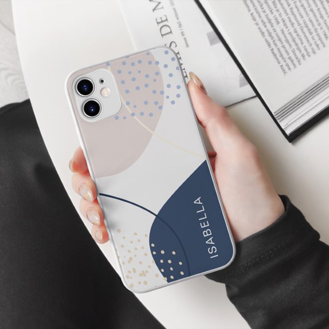 Personalised Monogram Abstract Case-Mate iPhone Case (Creator Uploaded)