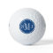 Personalised Monogram and Classic Blue Frame