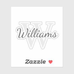 Personalised Monogram and Name