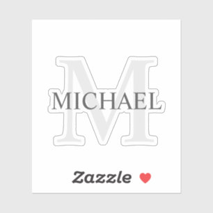 Personalised Monogram and Name