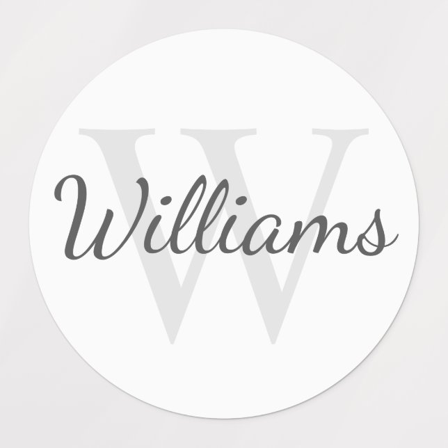 Personalised Monogram and Name (Design 1)