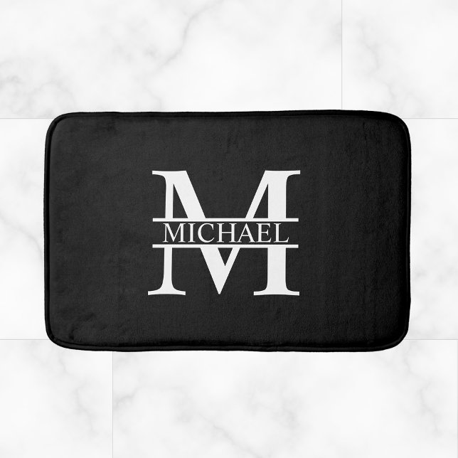 Personalised Monogram and Name Bath Mat (Creator Uploaded)