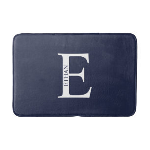 Personalised Monogram and Name Bathroom Mat