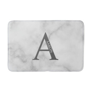 Personalised Monogram and Name Bathroom Mat