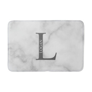 Personalised Monogram and Name Bathroom Mat