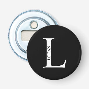 Personalised Monogram and Name Bottle Opener