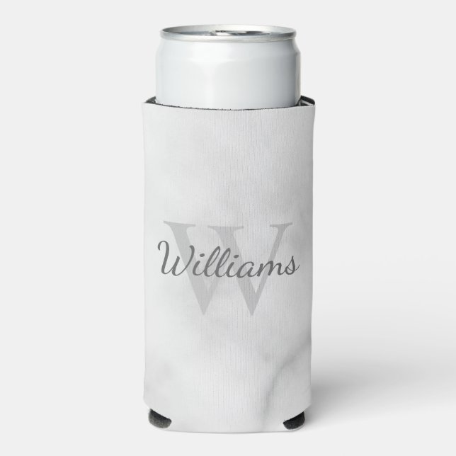 Personalised Monogram and Name Can Cooler (Seltzer Front)