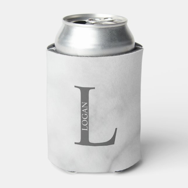 Personalised Monogram and Name Can Cooler (Can Front)