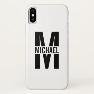 Personalised Monogram and Name Case-Mate iPhone Ca X Case