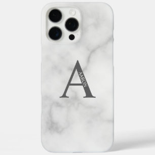 Personalised Monogram and Name iPhone 16 Pro Max Case