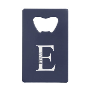 Personalised Monogram and Name Credit Card Bottle