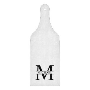 Personalised Monogram and Name Cutting Board