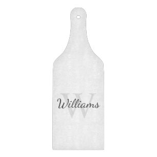 Personalised Monogram and Name Cutting Board