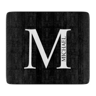 Personalised Monogram and Name Cutting Board