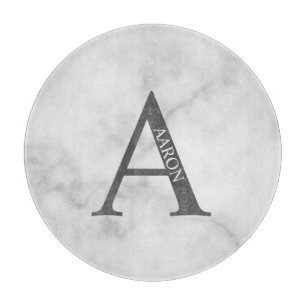 Personalised Monogram and Name Cutting Board