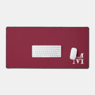 Personalised Monogram and Name Desk Mat