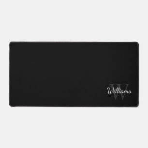Personalised Monogram and Name Desk Mat