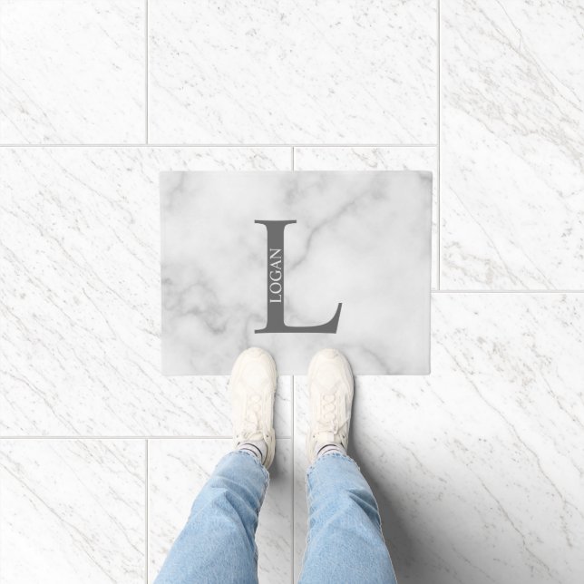 Personalised Monogram and Name Doormat (Indoor)
