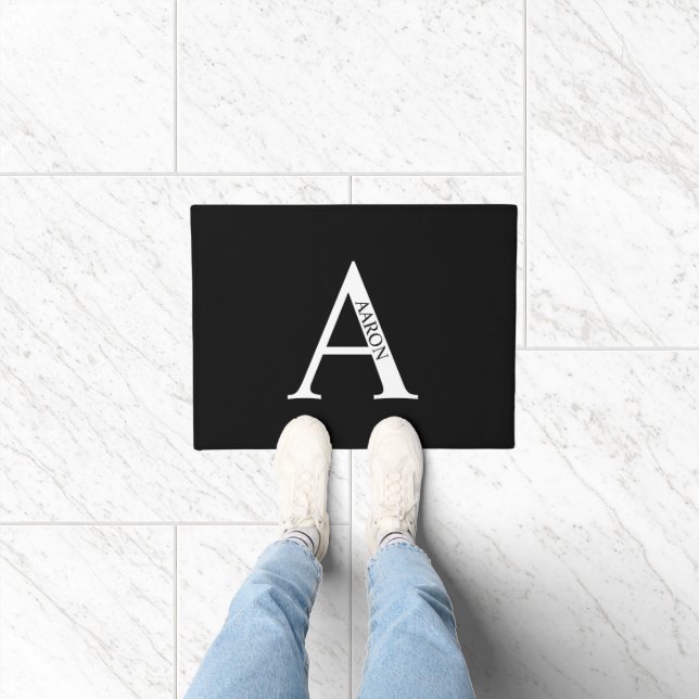 Personalised Monogram and Name Doormat (Indoor)