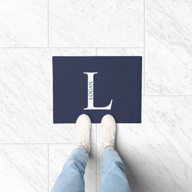 Personalised Monogram and Name Doormat (Indoor)