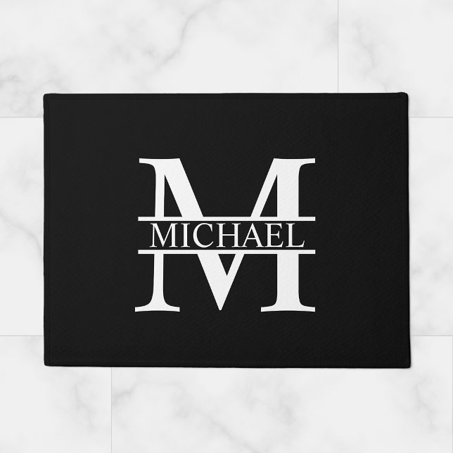 Personalised Monogram and Name Doormat (Creator Uploaded)