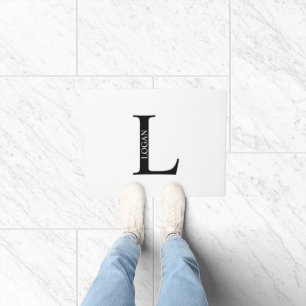 Personalised Monogram and Name Doormat