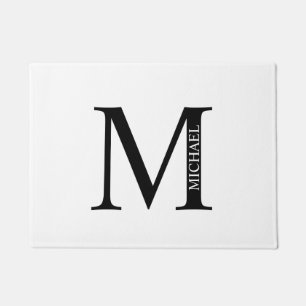 Personalised Monogram and Name Doormat