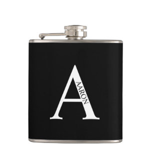Personalised Monogram and Name Flask