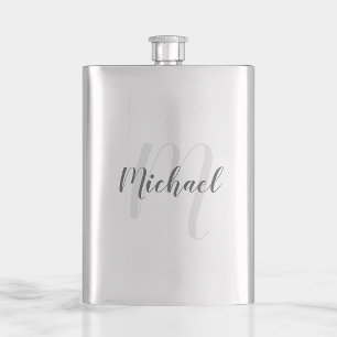 Personalised Monogram and Name Hip Flask