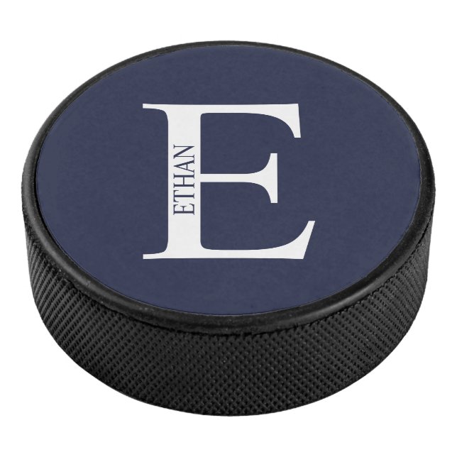 Personalised Monogram and Name Hockey Puck (3/4)