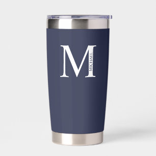 Personalised Monogram and Name Insulated Tumbler