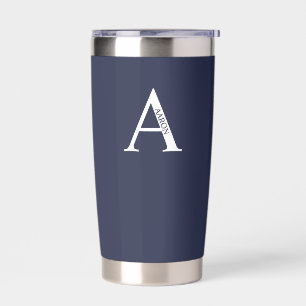 Personalised Monogram and Name Insulated Tumbler