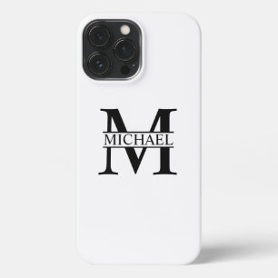 Personalised Monogram and Name iPhone 13 Pro Max Case
