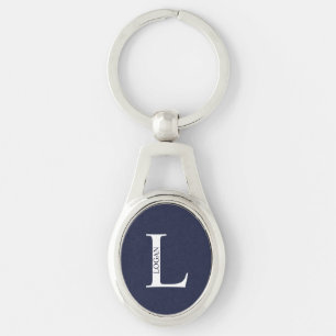 Personalised Monogram and Name Keychain