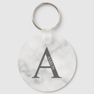 Personalised Monogram and Name Keychain